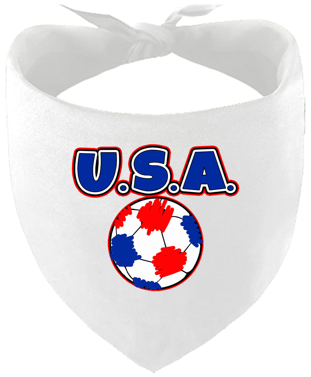 USA Soccer Pet Bandana