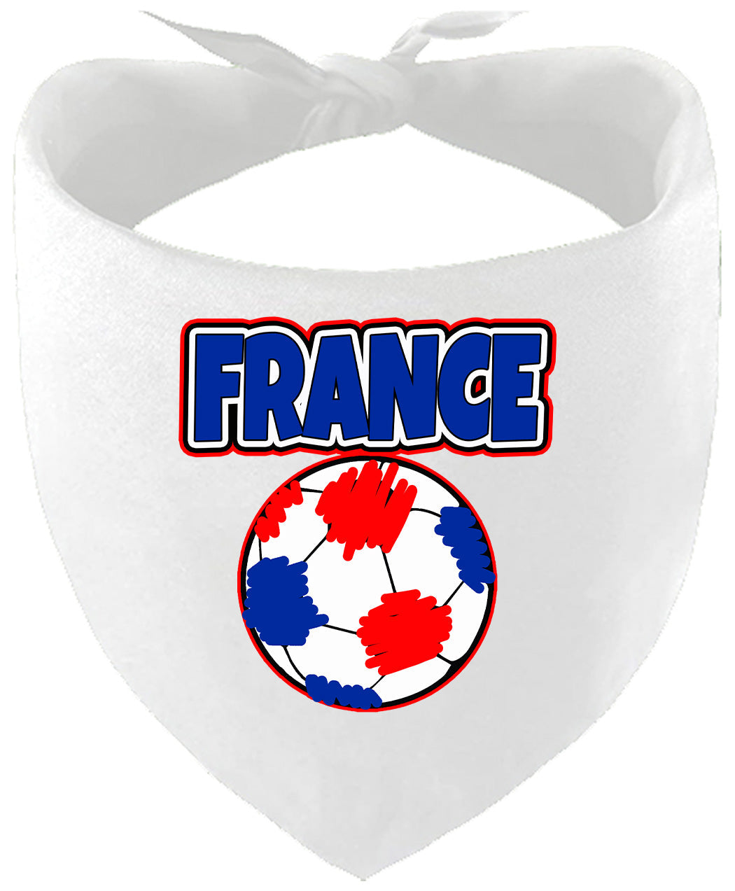 France Soccer Pet Bandana