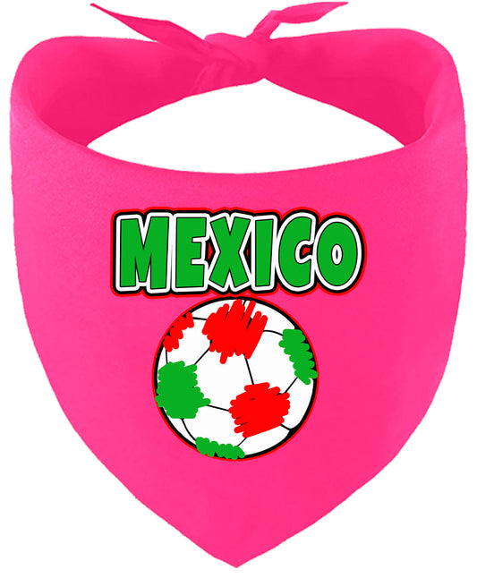 Mexico Soccer Pet Bandana
