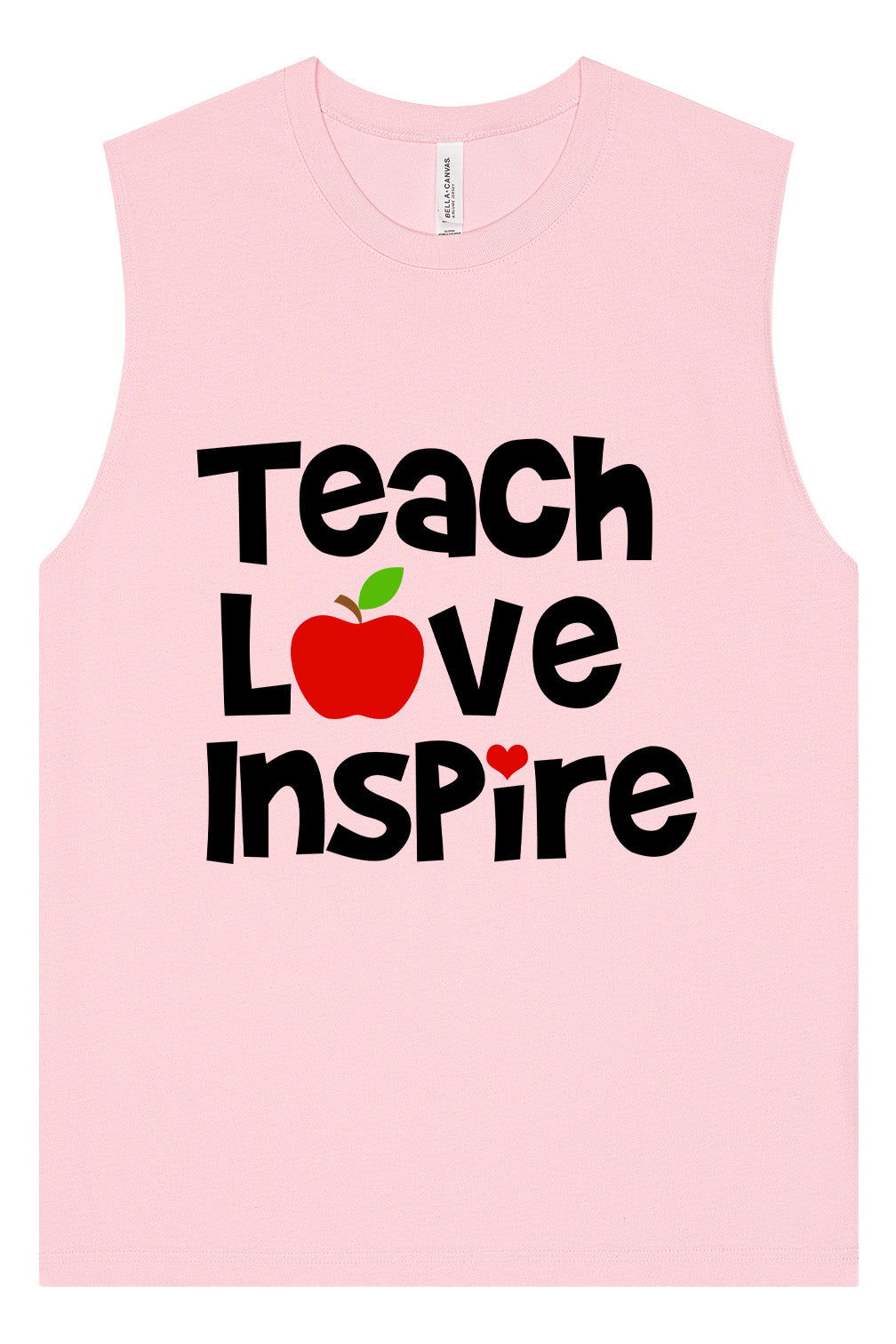 Teach Love Inspire Muscle Tank