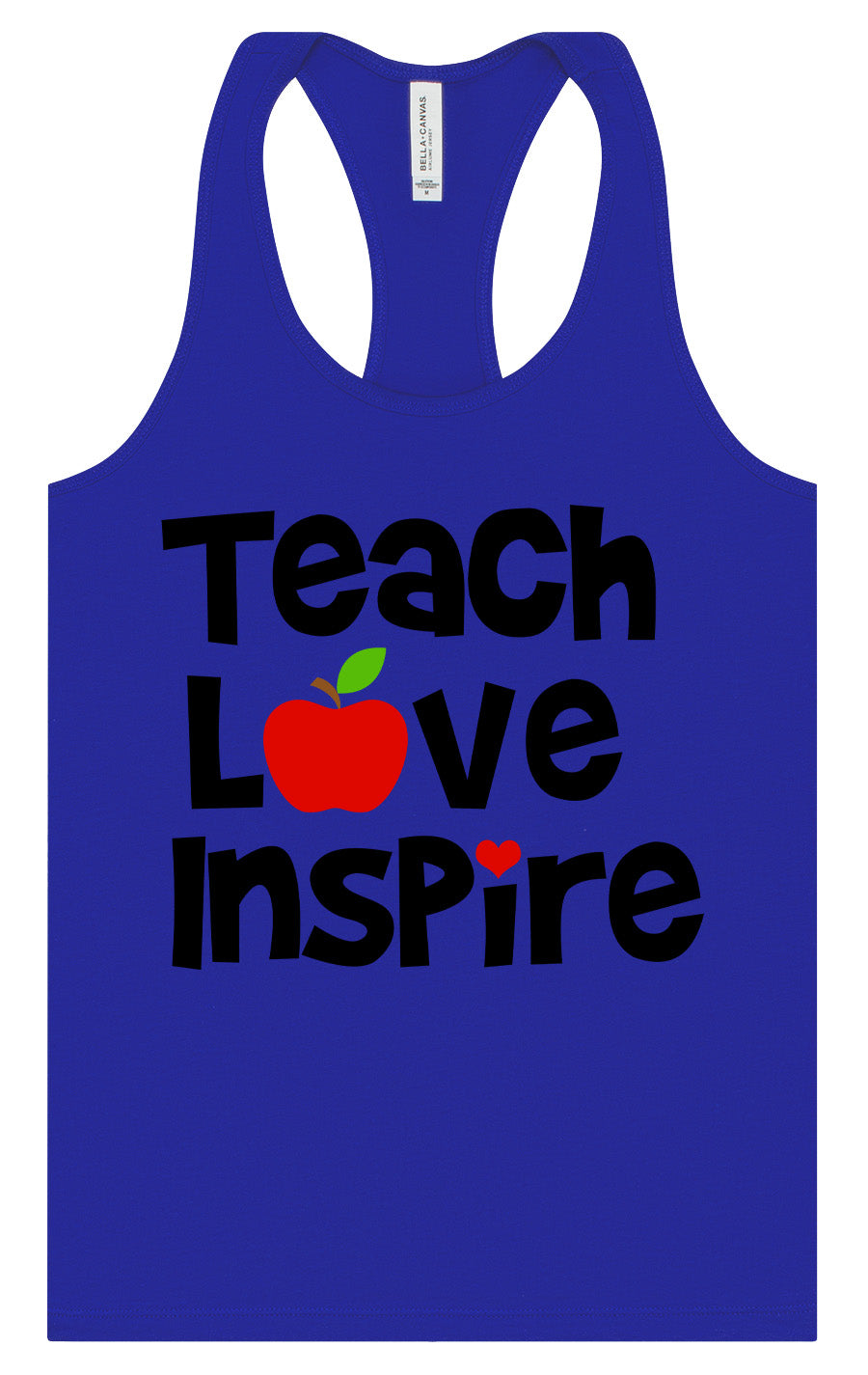 Teach Love Inspire Women's Racerback Tank