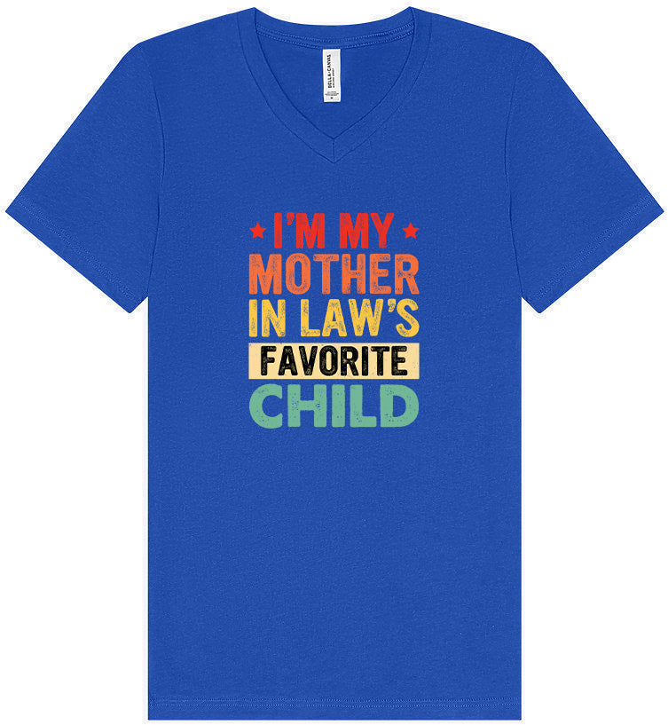 Mother in Laws Favorite Unisex V-Neck Shirt