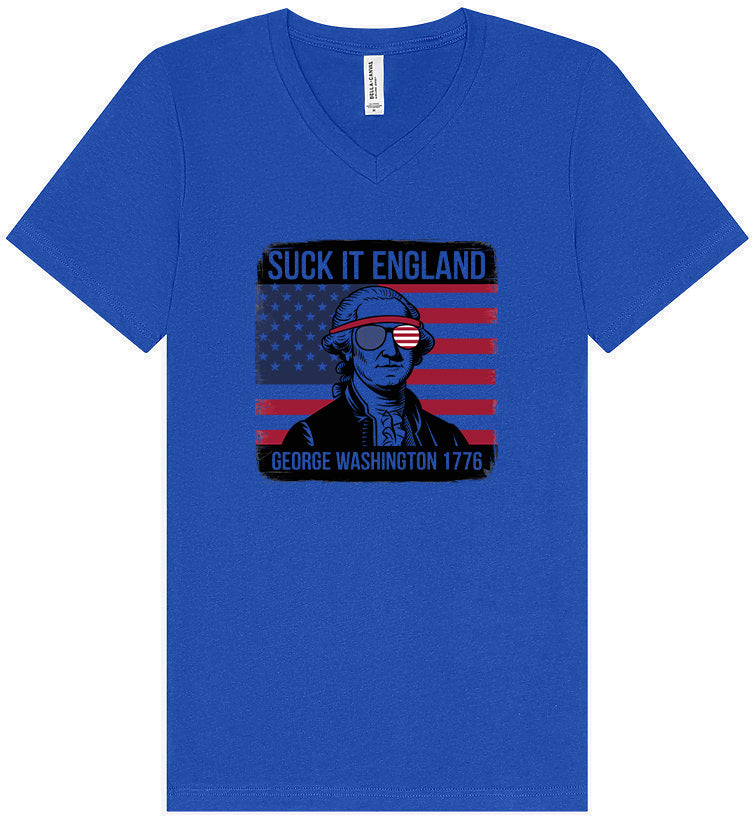 Suck it England Unisex V-Neck Shirt