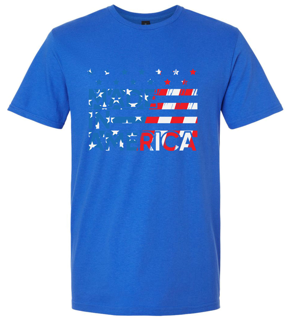 Made in America Adult Gildan Soft Shirt