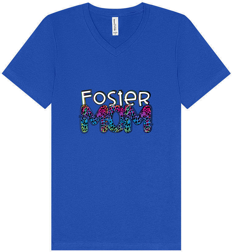 Foster Mom Unisex V-Neck Shirt
