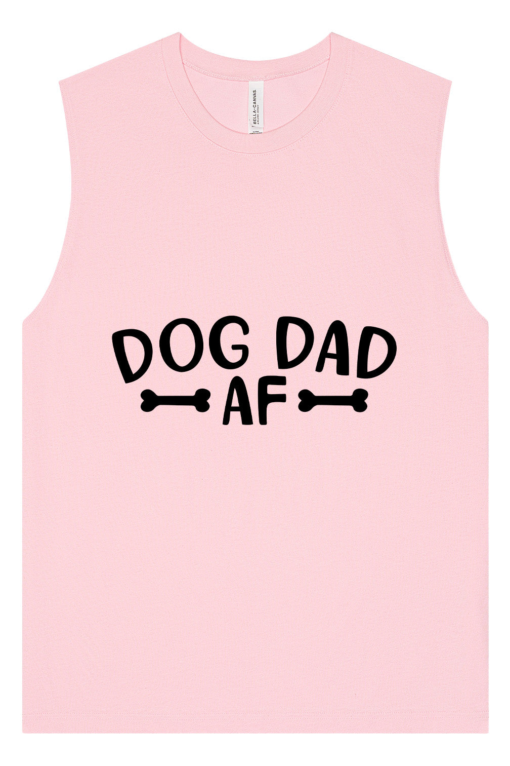 Dog Dad AF Muscle Tank