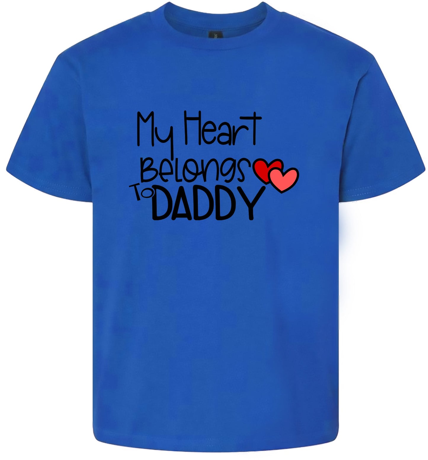 My Heart Belongs to Daddy Children's Gildan Soft Shirt