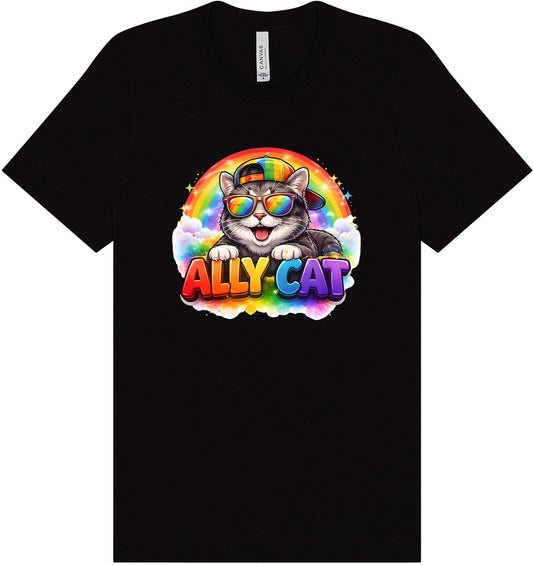 Ally Cat Adult Bella Canvas Shirt