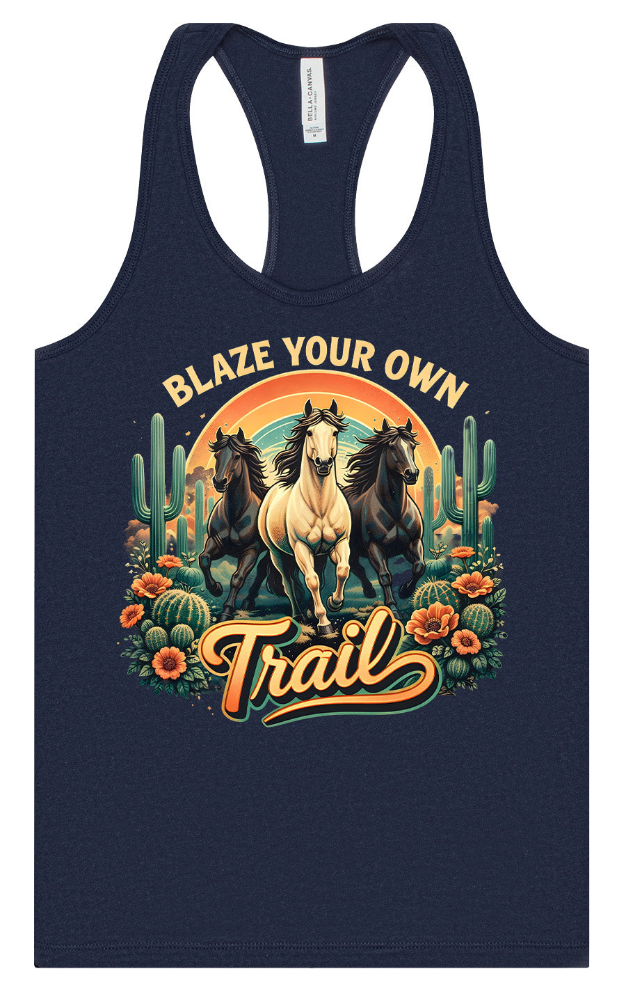 Blaze Your Own Trail Women's Racerback Tank