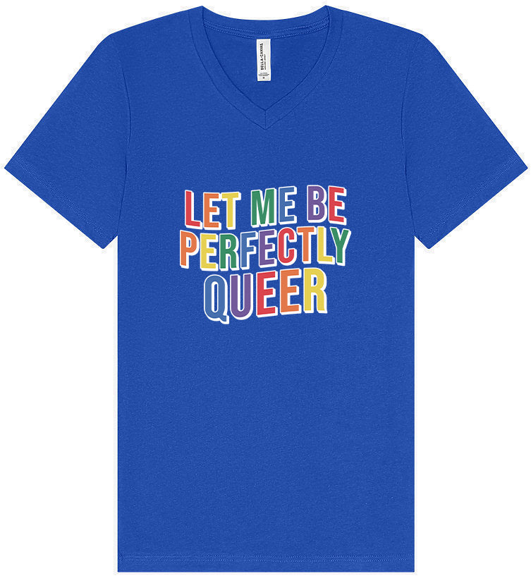 Perfectly Queer Unisex V-Neck Shirt