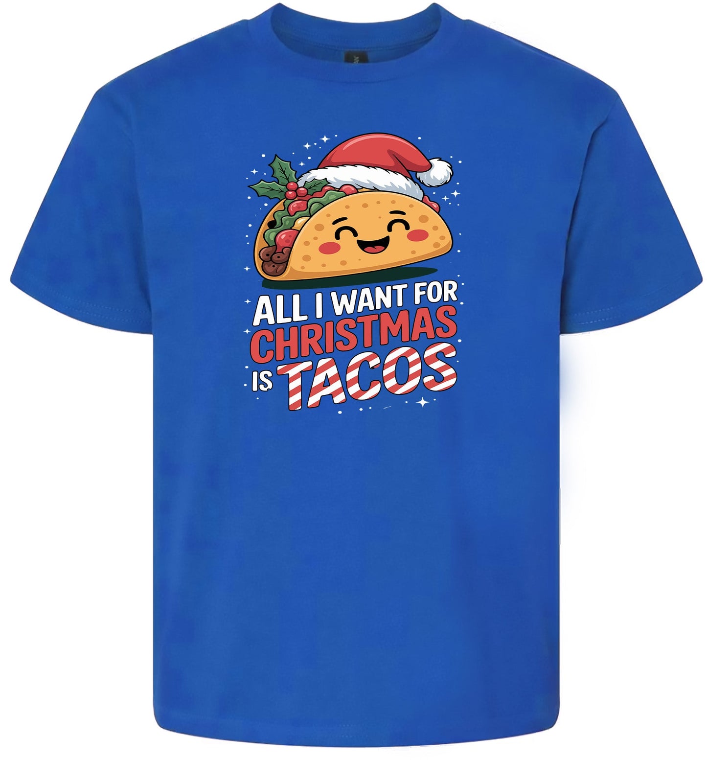 Tacos for Christmas Children's Gildan Soft Shirt