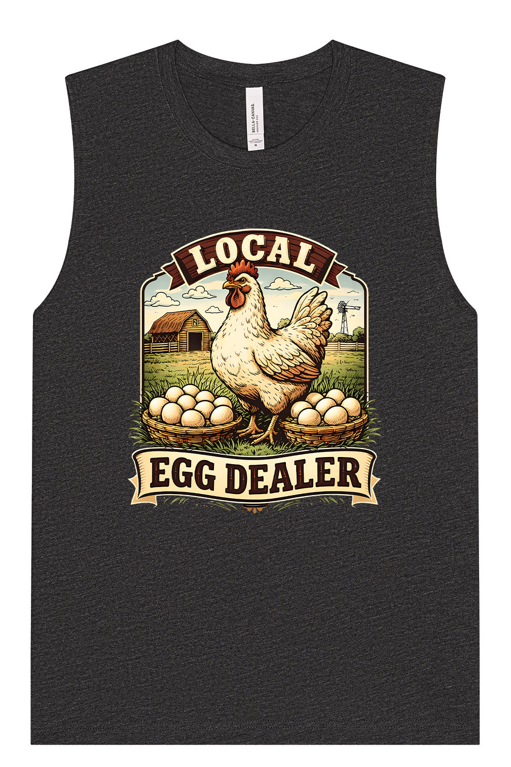 Local Egg Dealer Muscle Tank