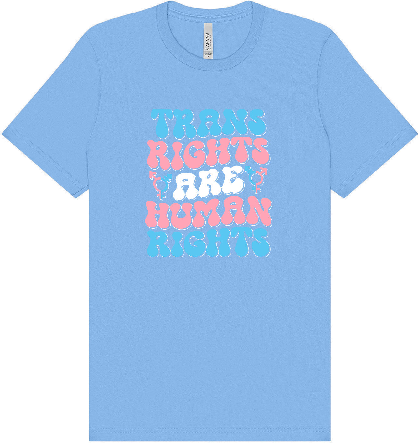 Trans Rights are Human Rights Adult Bella Canvas Shirt
