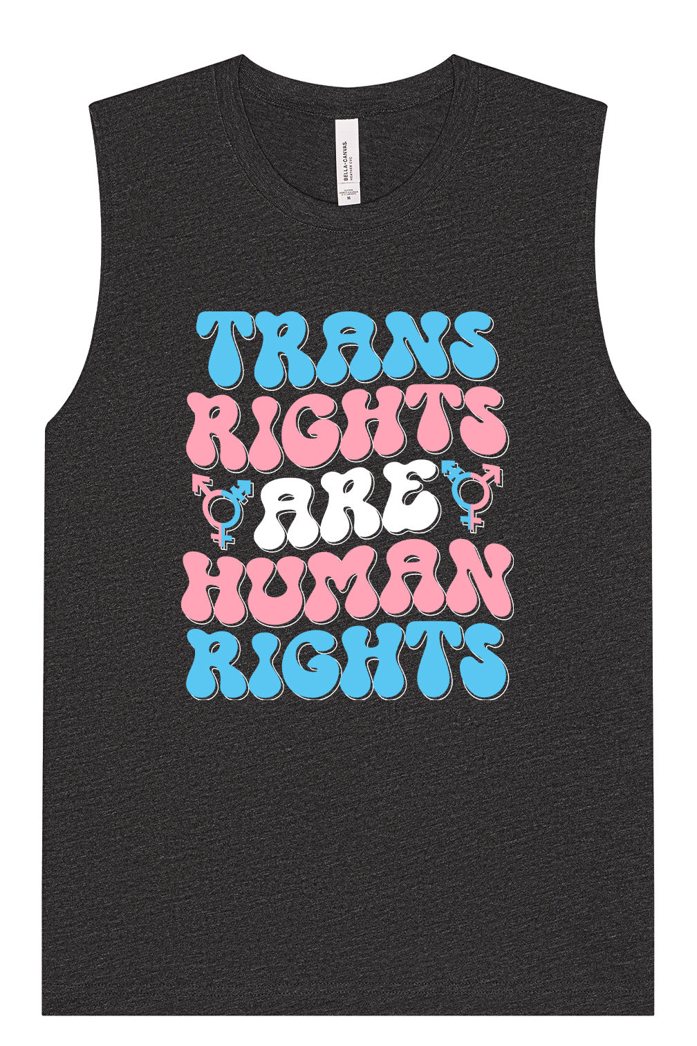 Trans Rights are Human Rights Muscle Tank