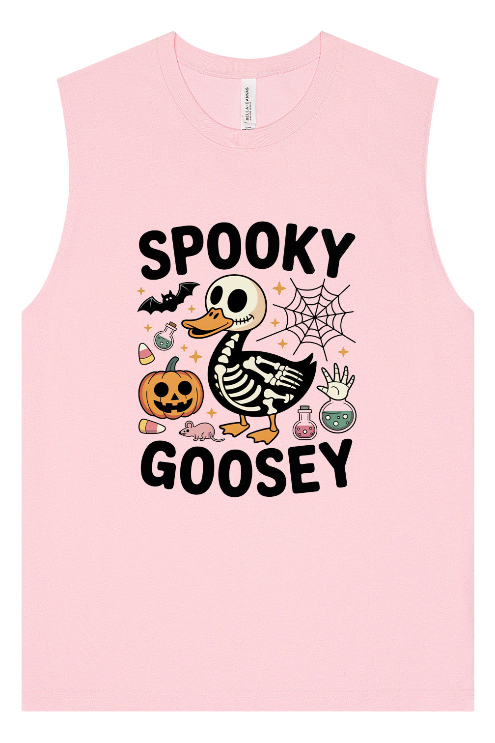 Spooky Goosey Muscle Tank