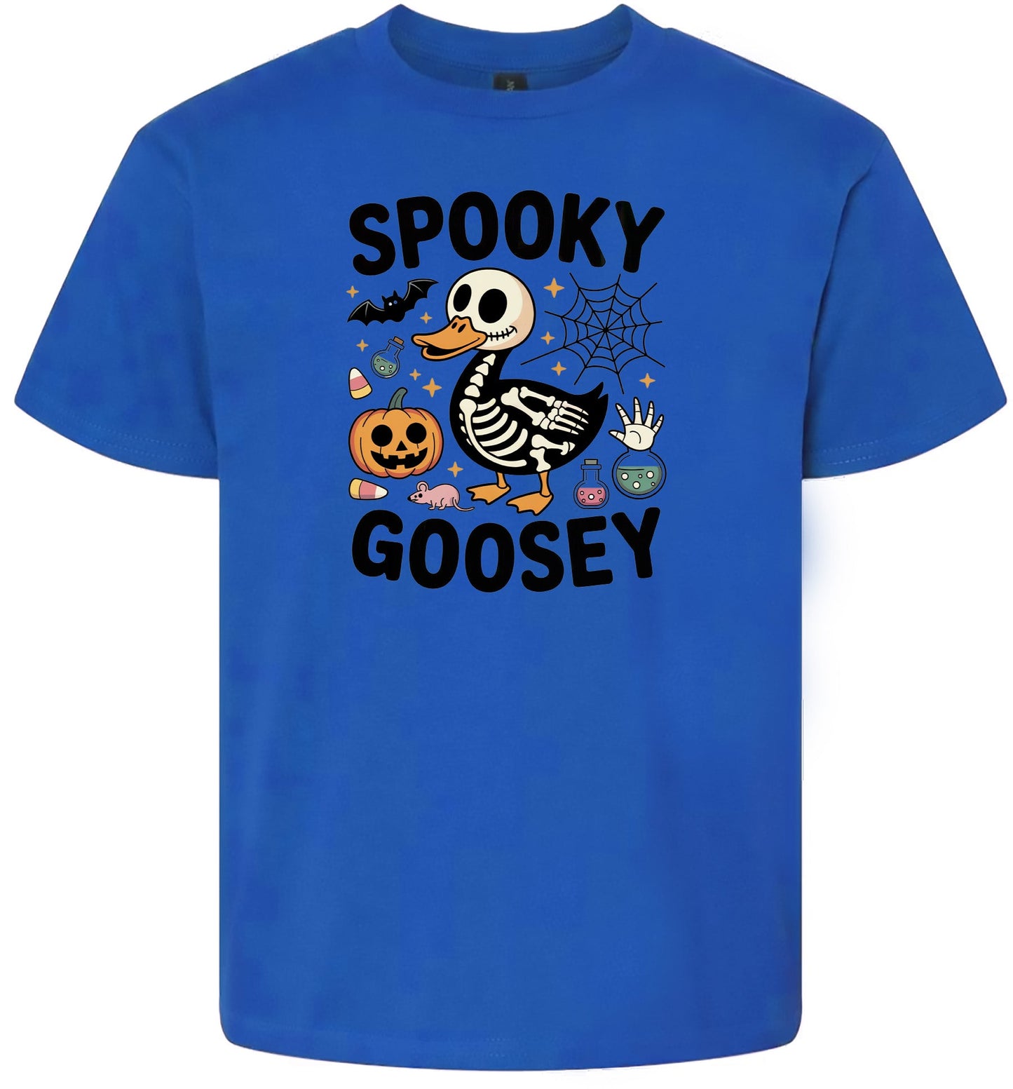Spooky Goosey Children's Gildan Soft Shirt