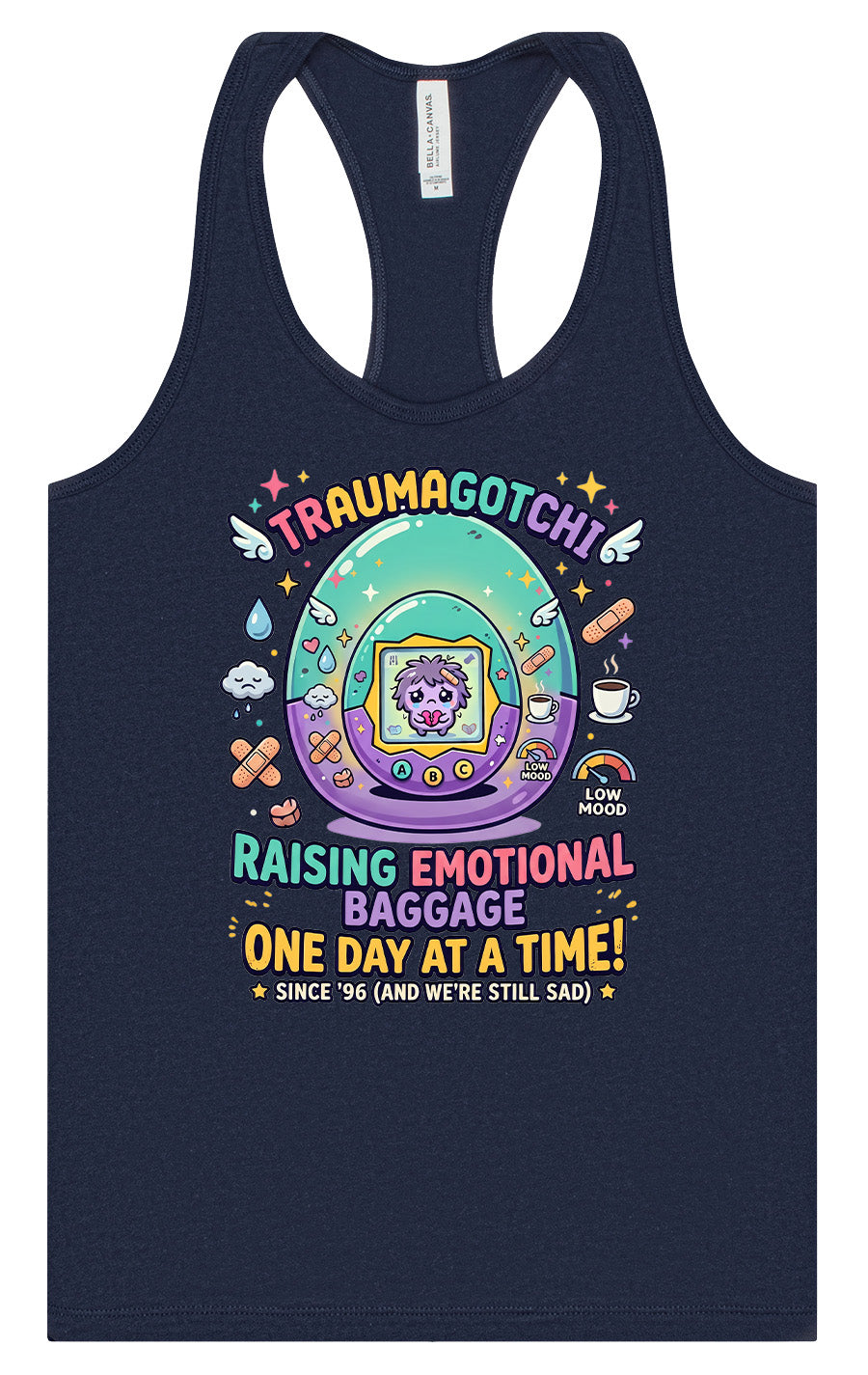 Traumagotchi Women's Racerback Tank