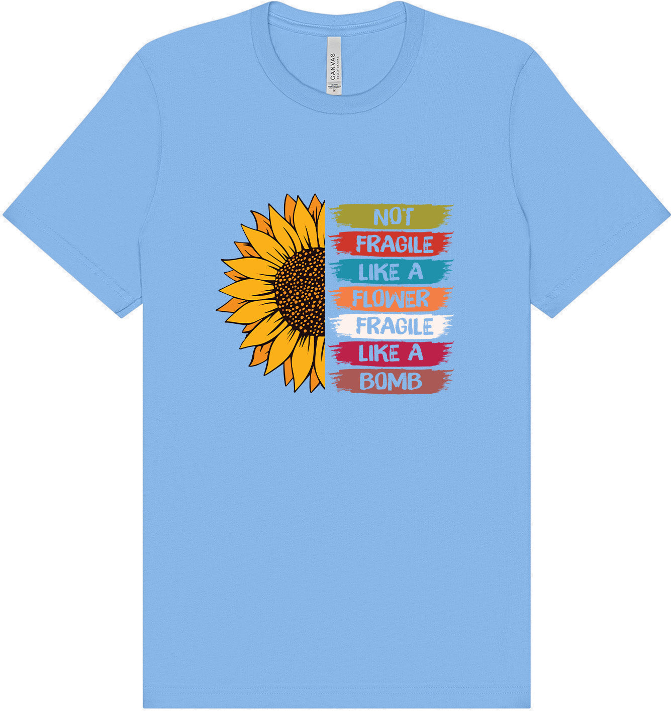 Fragile Like A… Adult Bella Canvas Shirt