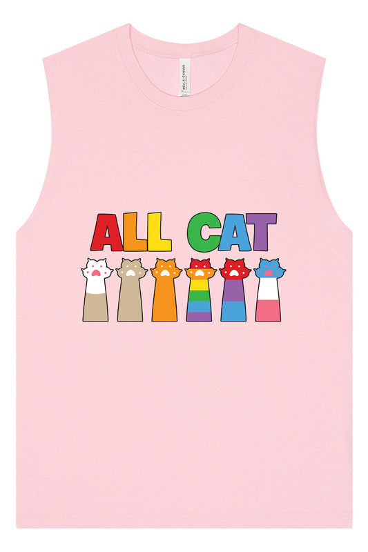 All Paws for Pride Muscle Tank