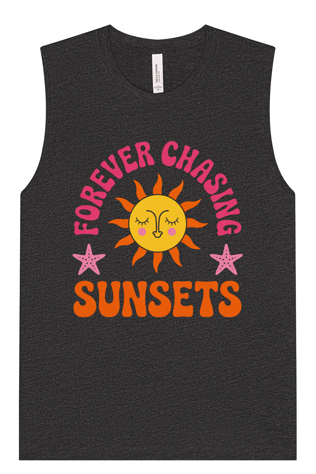 Forever Chasing Sunsets Muscle Tank