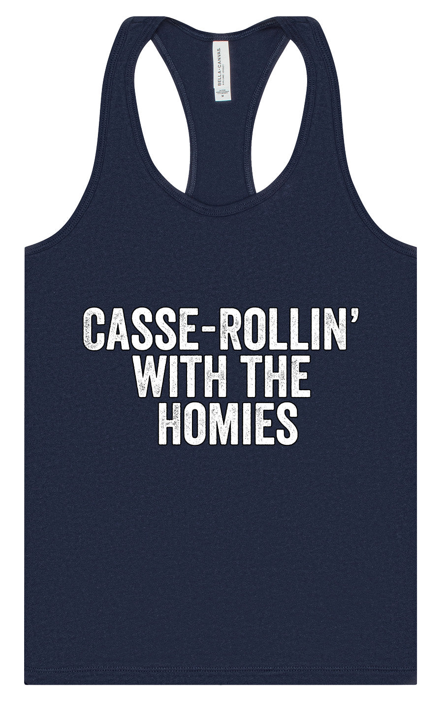 Casserolin with the Homies Women's Racerback Tank