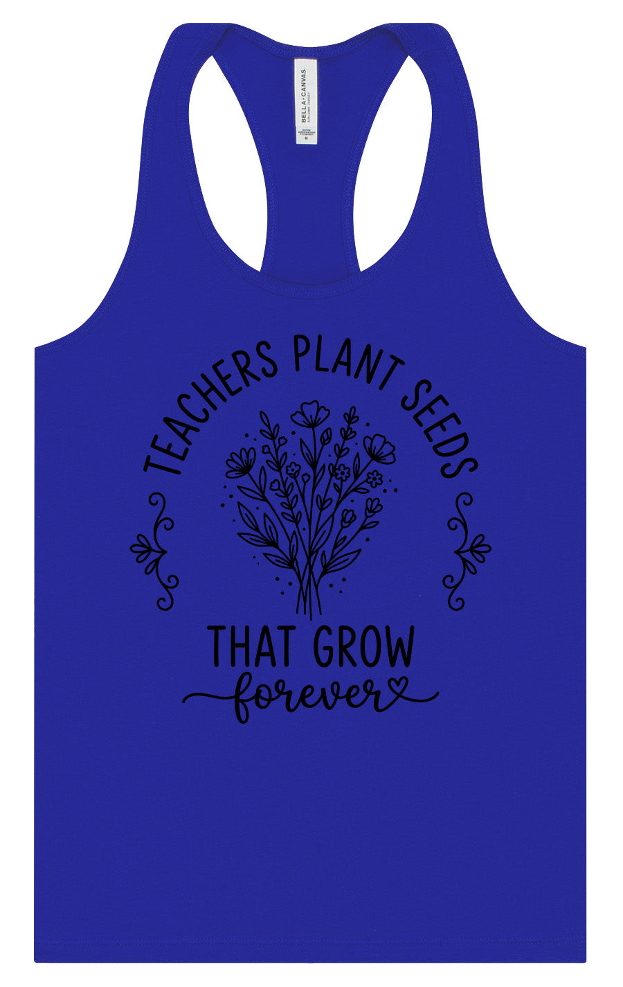 Teachers Plant Seeds Women's Racerback Tank