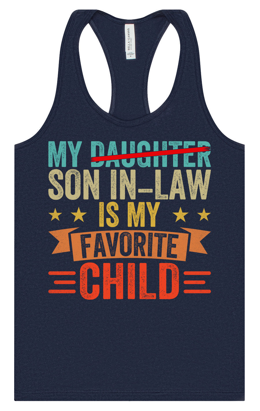 Son in Law is My Favorite Women's Racerback Tank