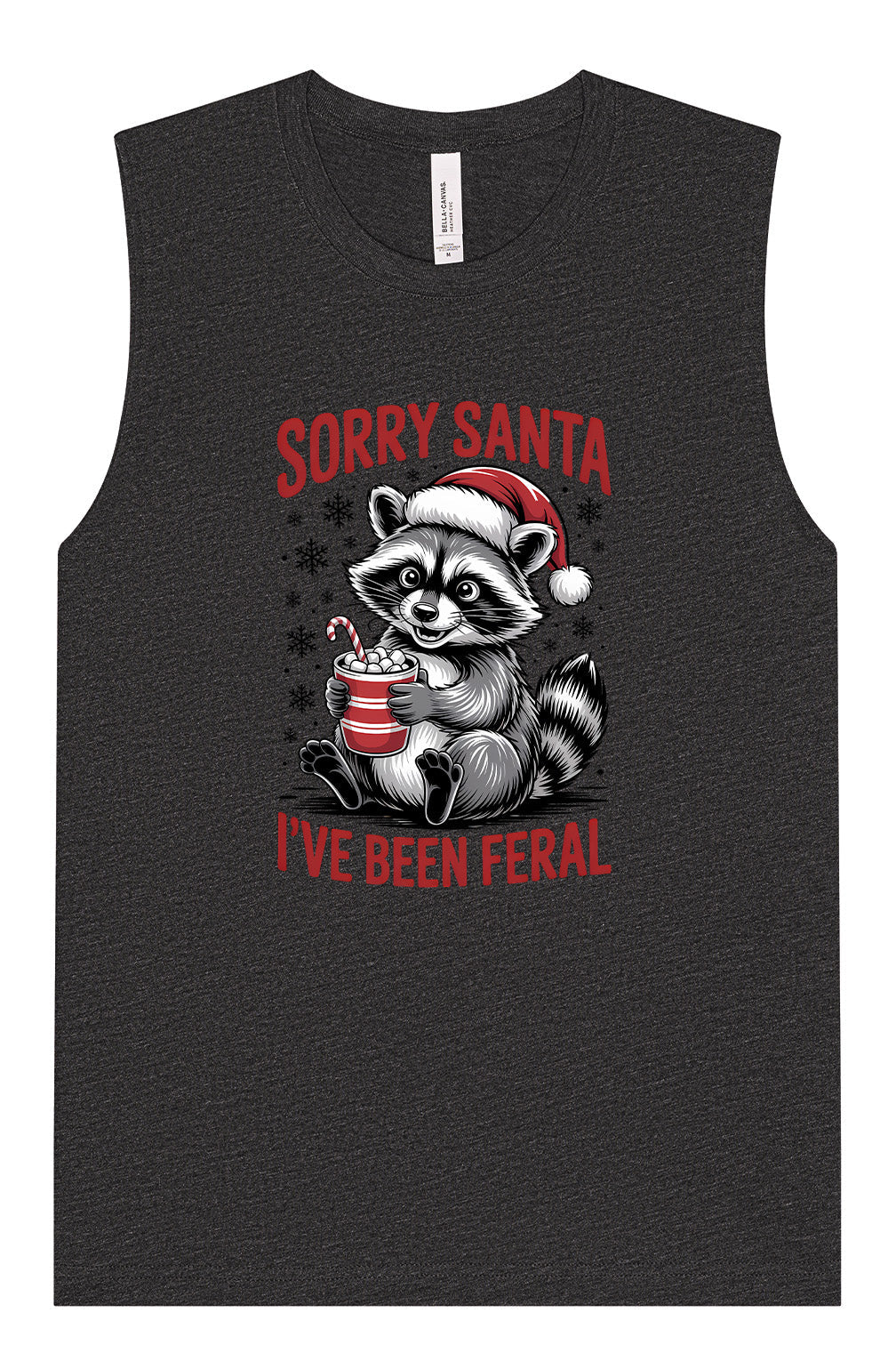 Sorry Santa I've Been Feral Muscle Tank
