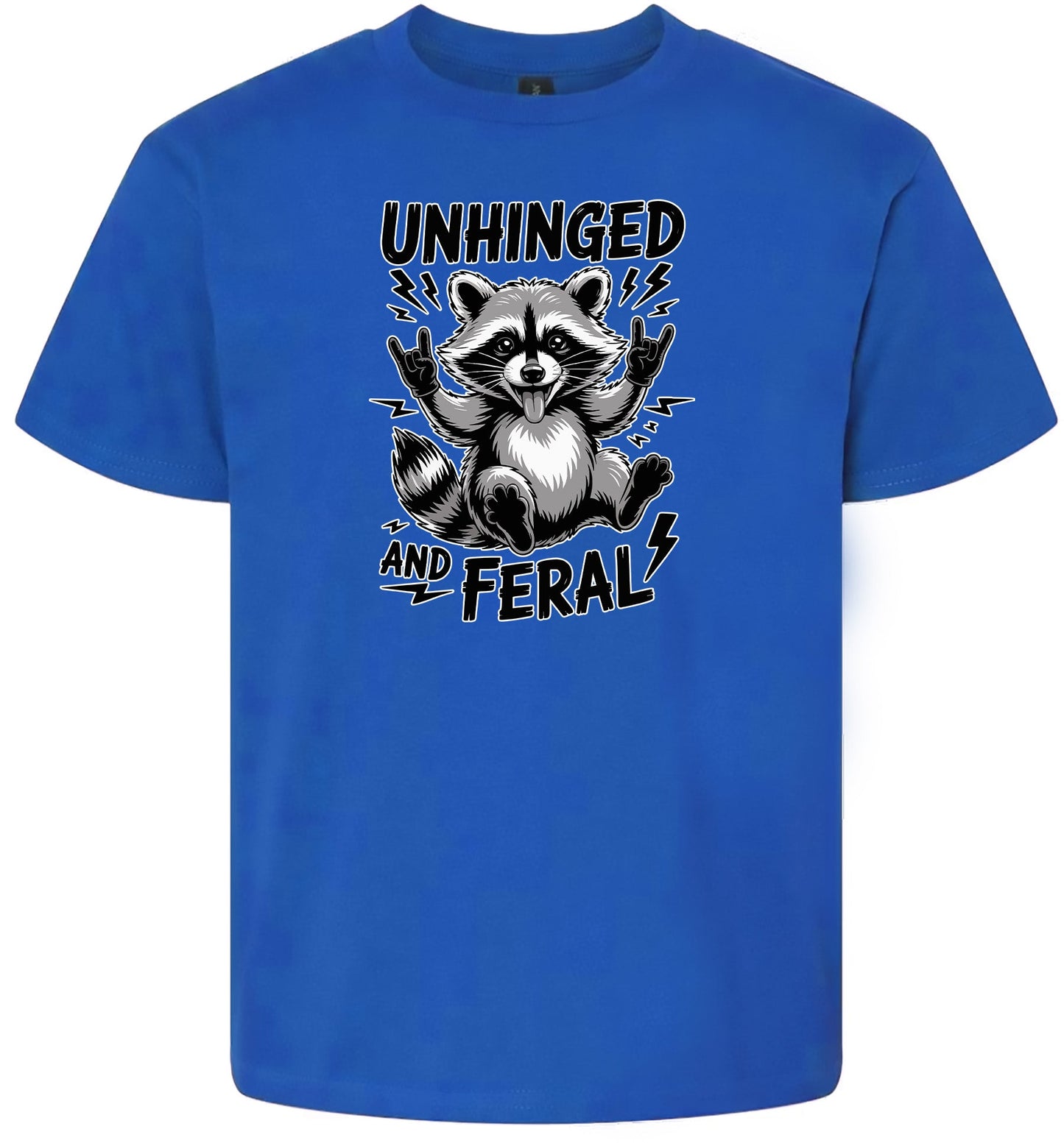 Unhinged and Feral Children's Gildan Soft Shirt