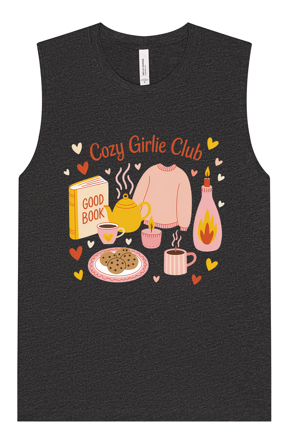 Cozy Girlie Club Muscle Tank