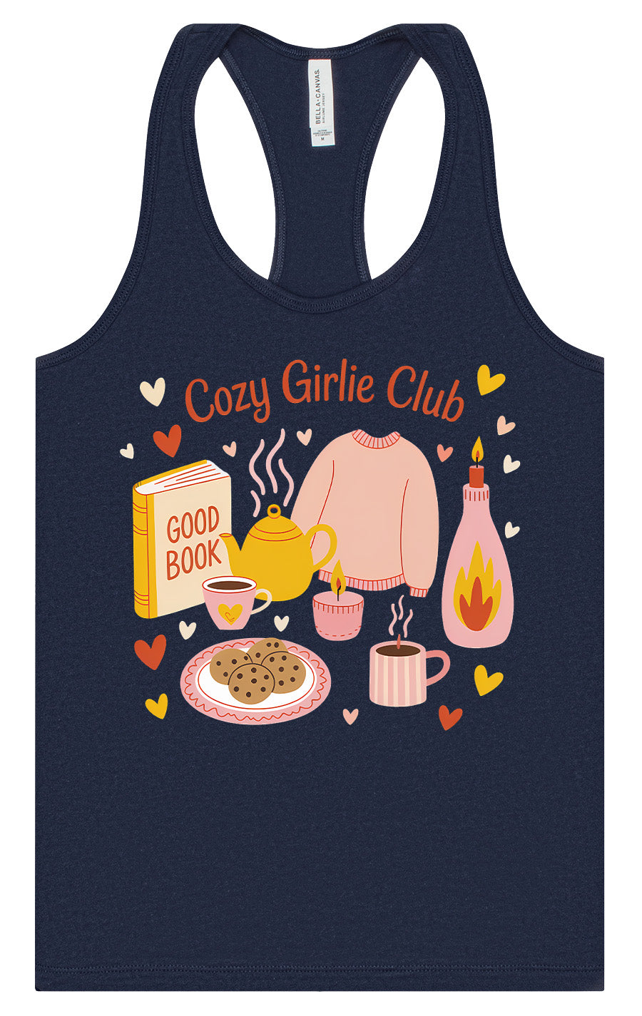 Cozy Girlie Club Women's Racerback Tank