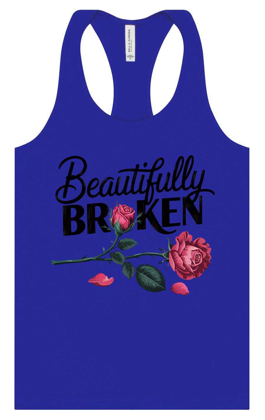 Beautifully Broken Women's Racerback Tank