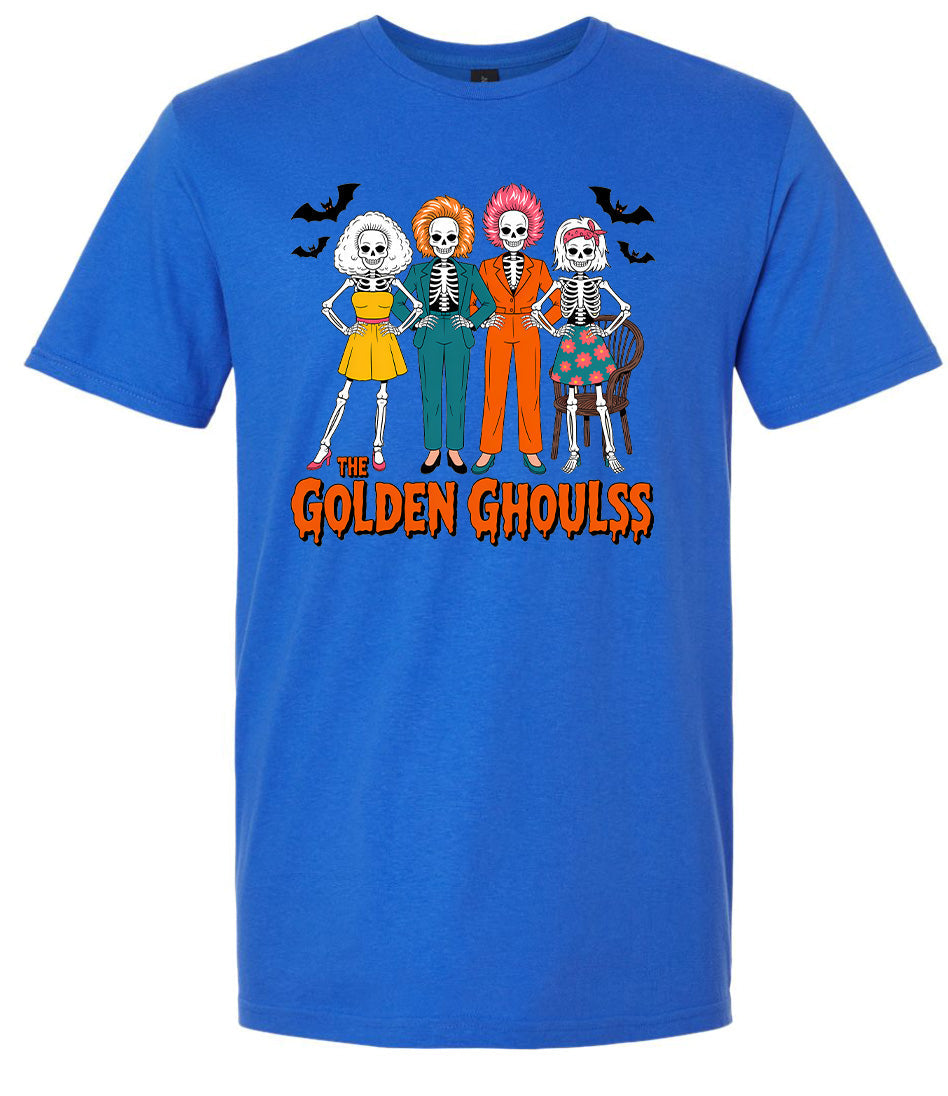 Golden Ghouls Adult Gildan Soft Shirt