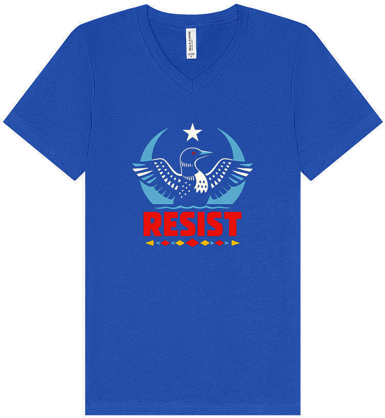 Resist Unisex V-Neck Shirt