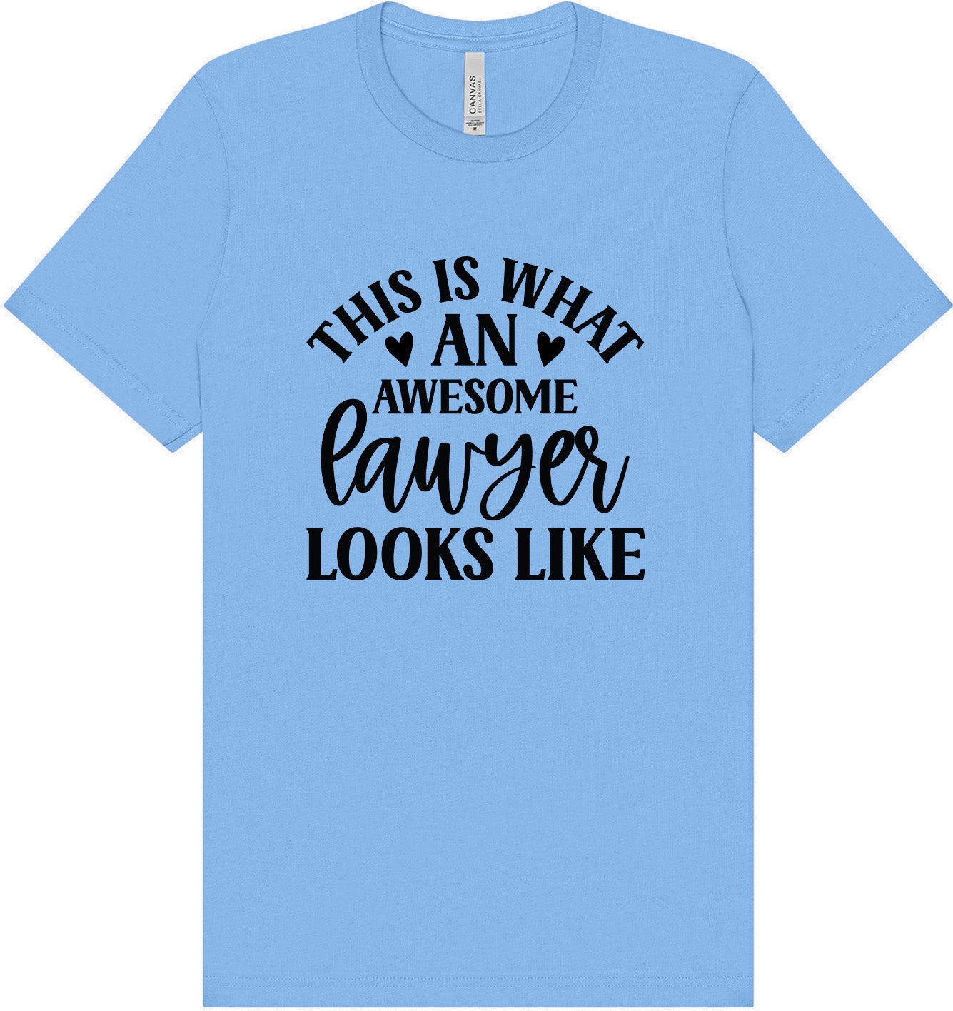 This is What an Awesome Lawyer Looks Like Adult Bella Canvas Shirt