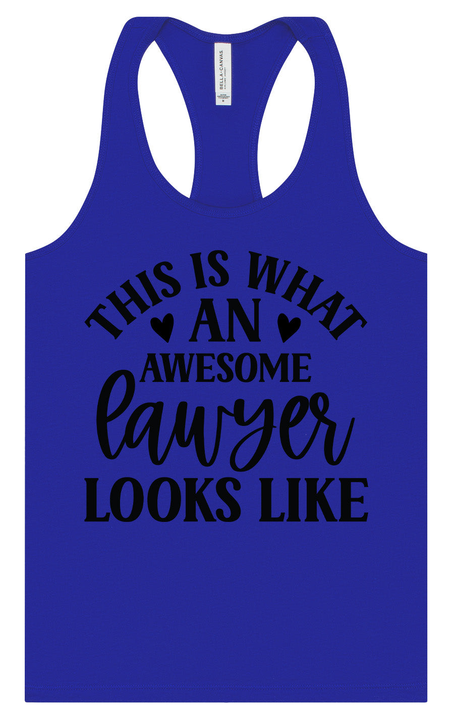This is What an Awesome Lawyer Looks Like Women's Racerback Tank
