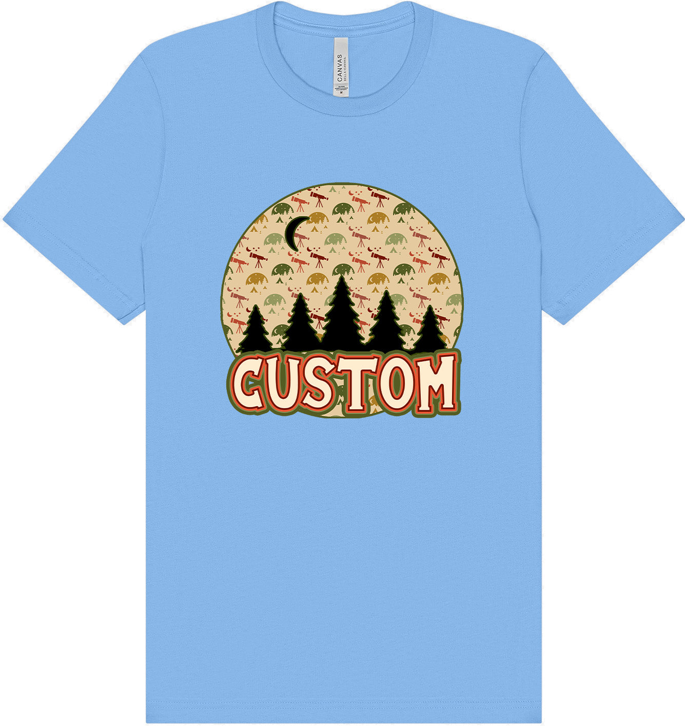 Custom Under the Stars Adult Bella Canvas Shirt