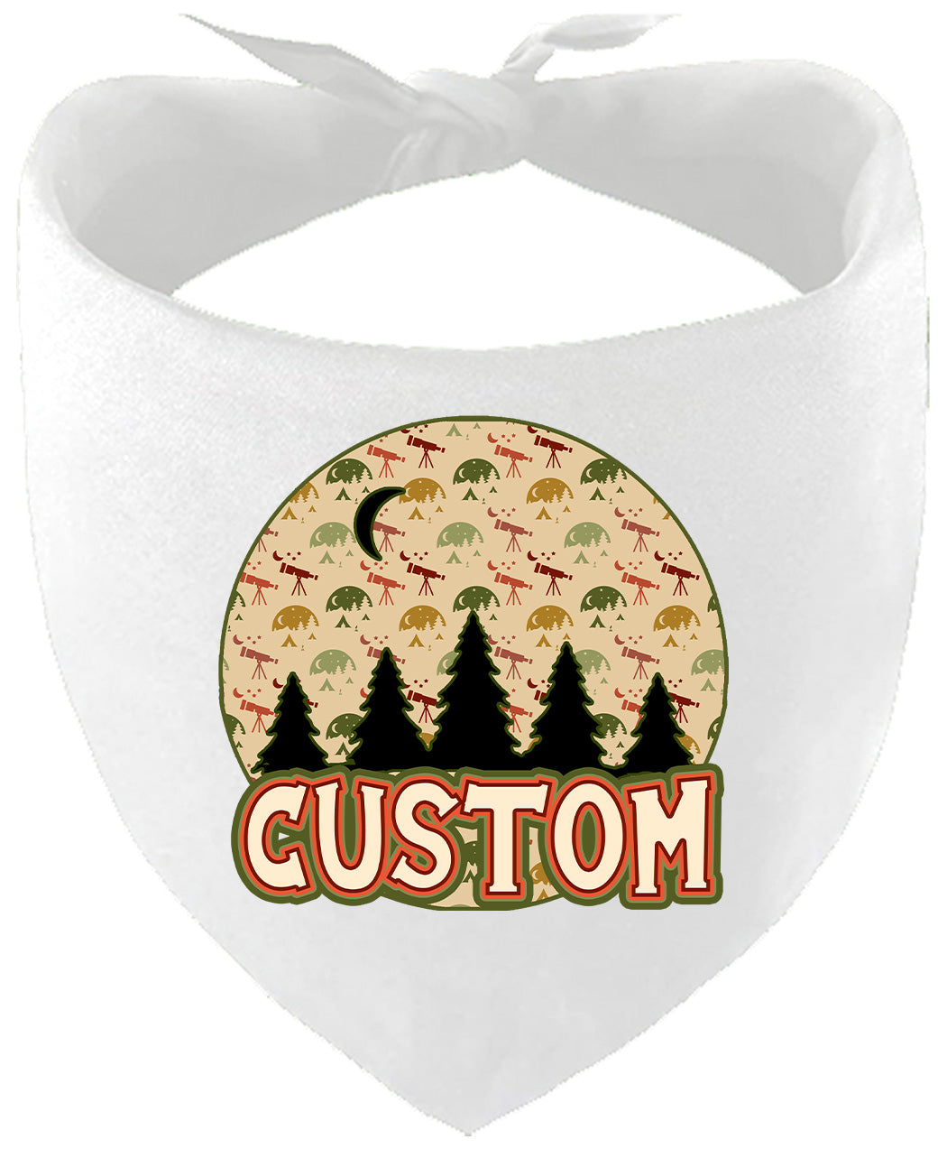 Custom Under the Stars Pet Bandana