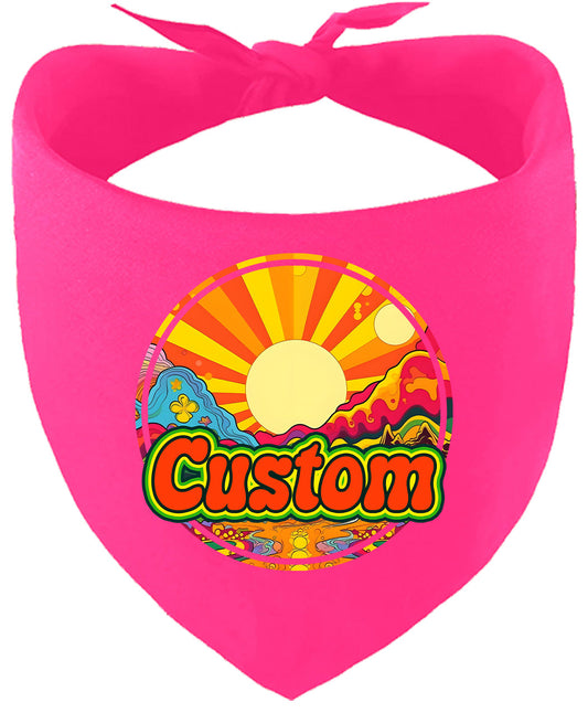 Custom Mellow Mountain Pet Bandana