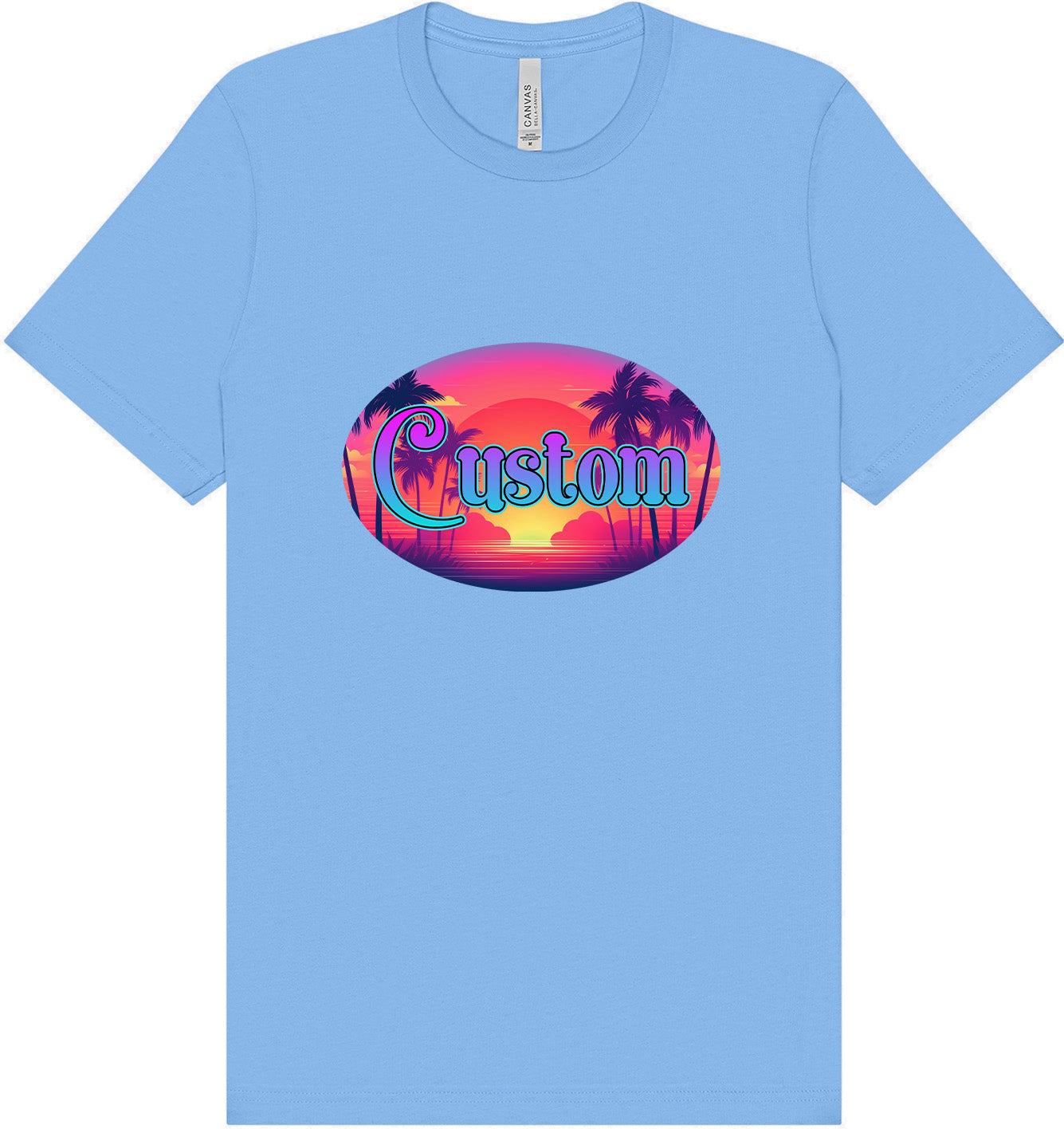 Custom Classic Beach Adult Bella Canvas Shirt