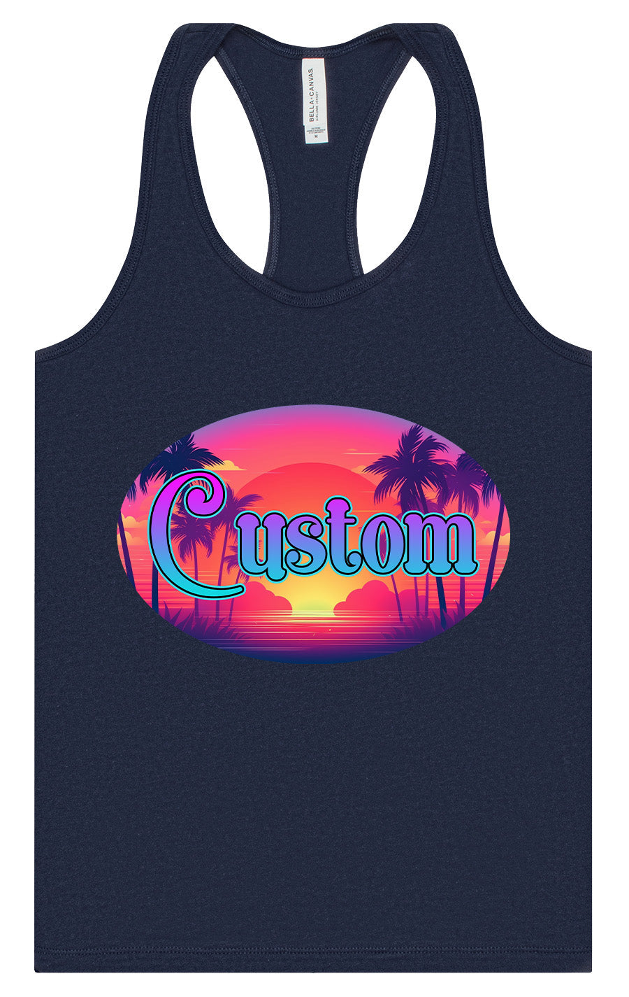 Custom Classic Beach Women's Racerback Tank