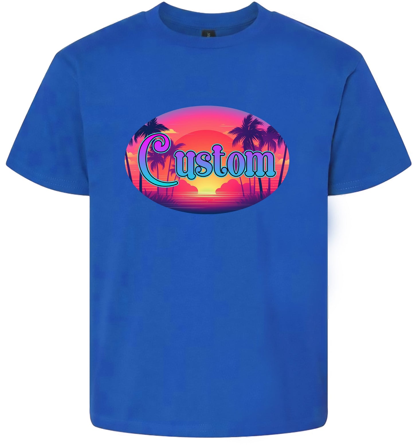 Custom Classic Beach Children's Gildan Soft Shirt