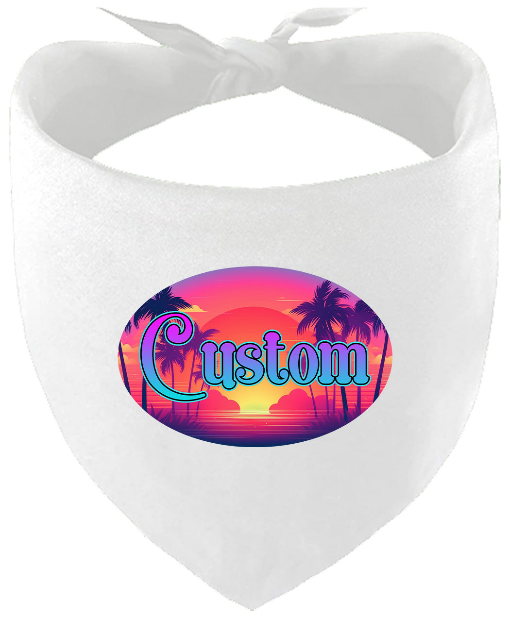 Custom Classic Beach Pet Bandana