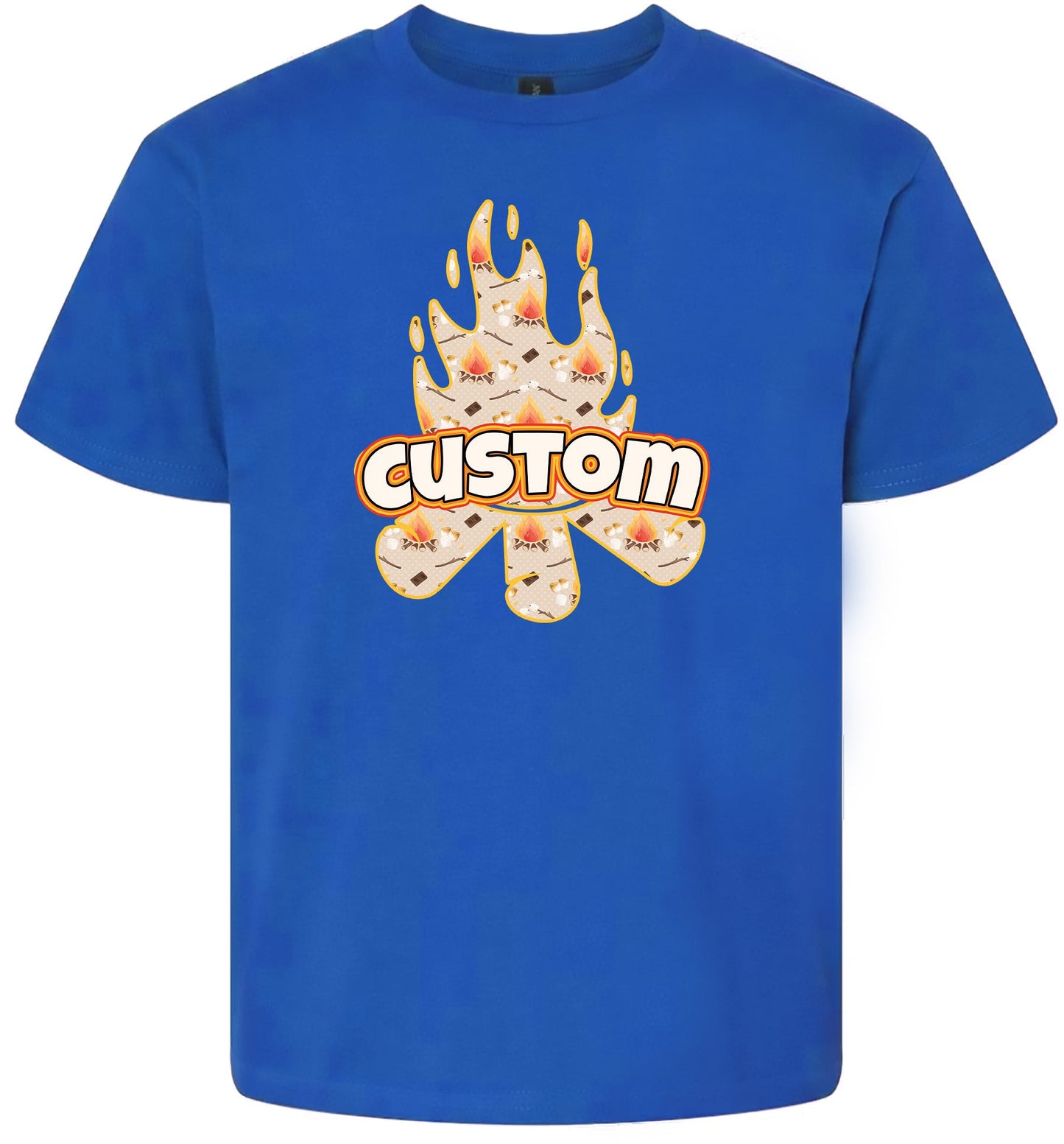 Custom Around the Campfire Children's Gildan Soft Shirt