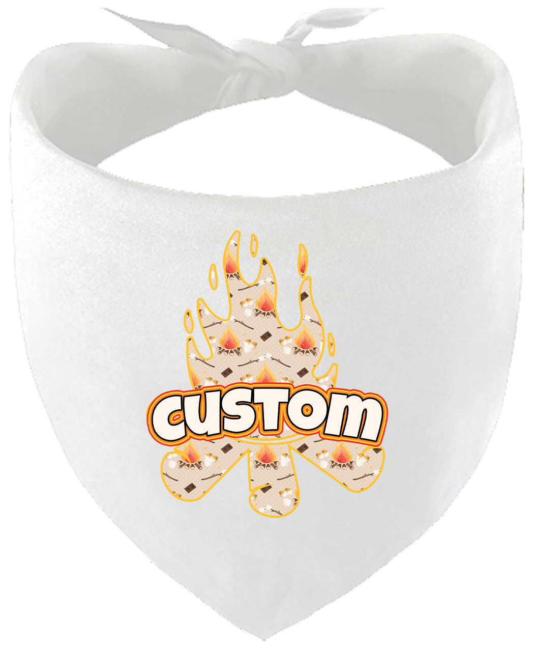 Custom Around the Campfire Pet Bandana