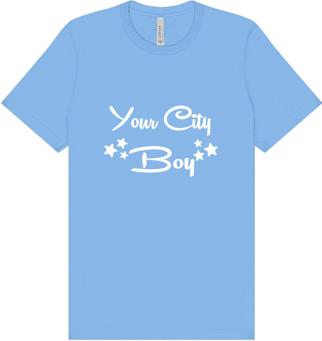 Custom Boy Adult Bella Canvas Shirt