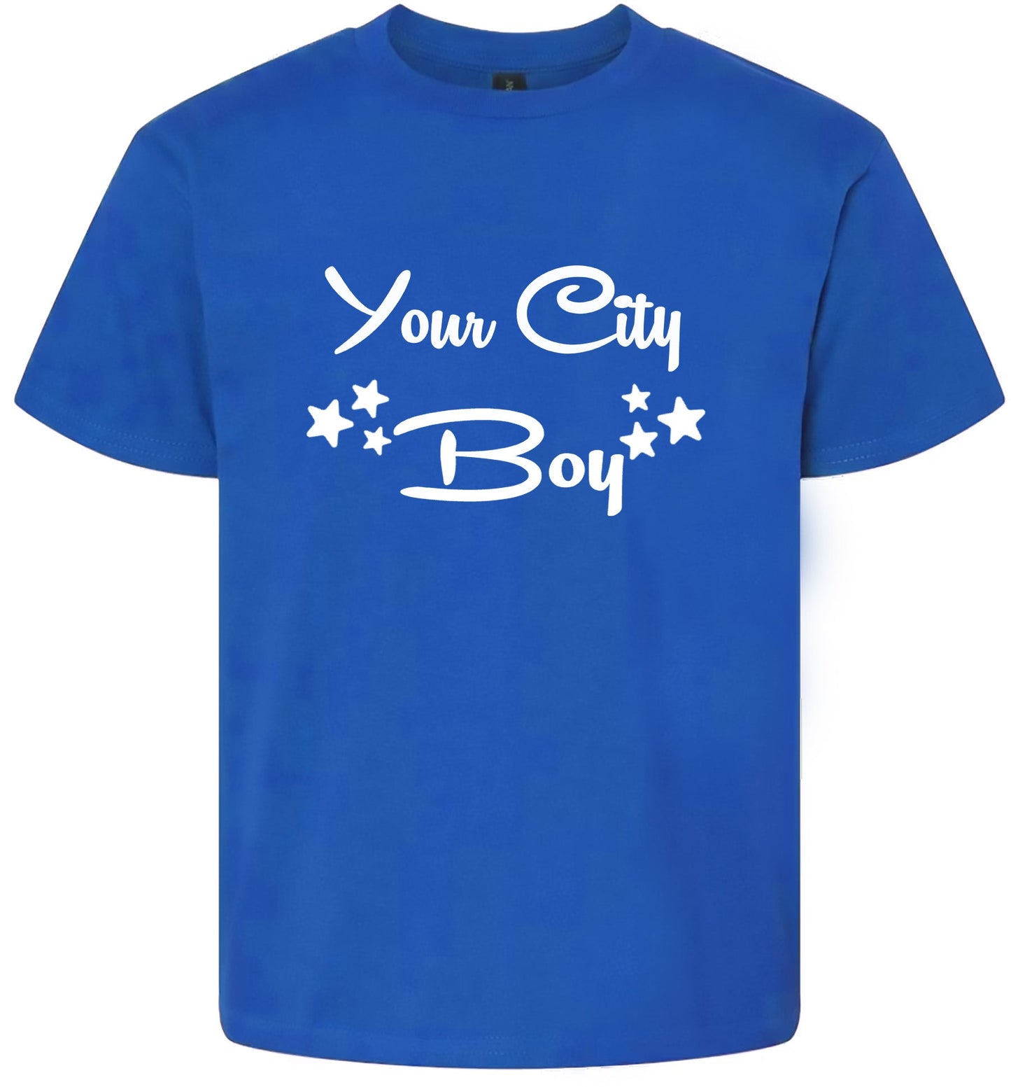Custom Boy Children's Gildan Soft Shirt
