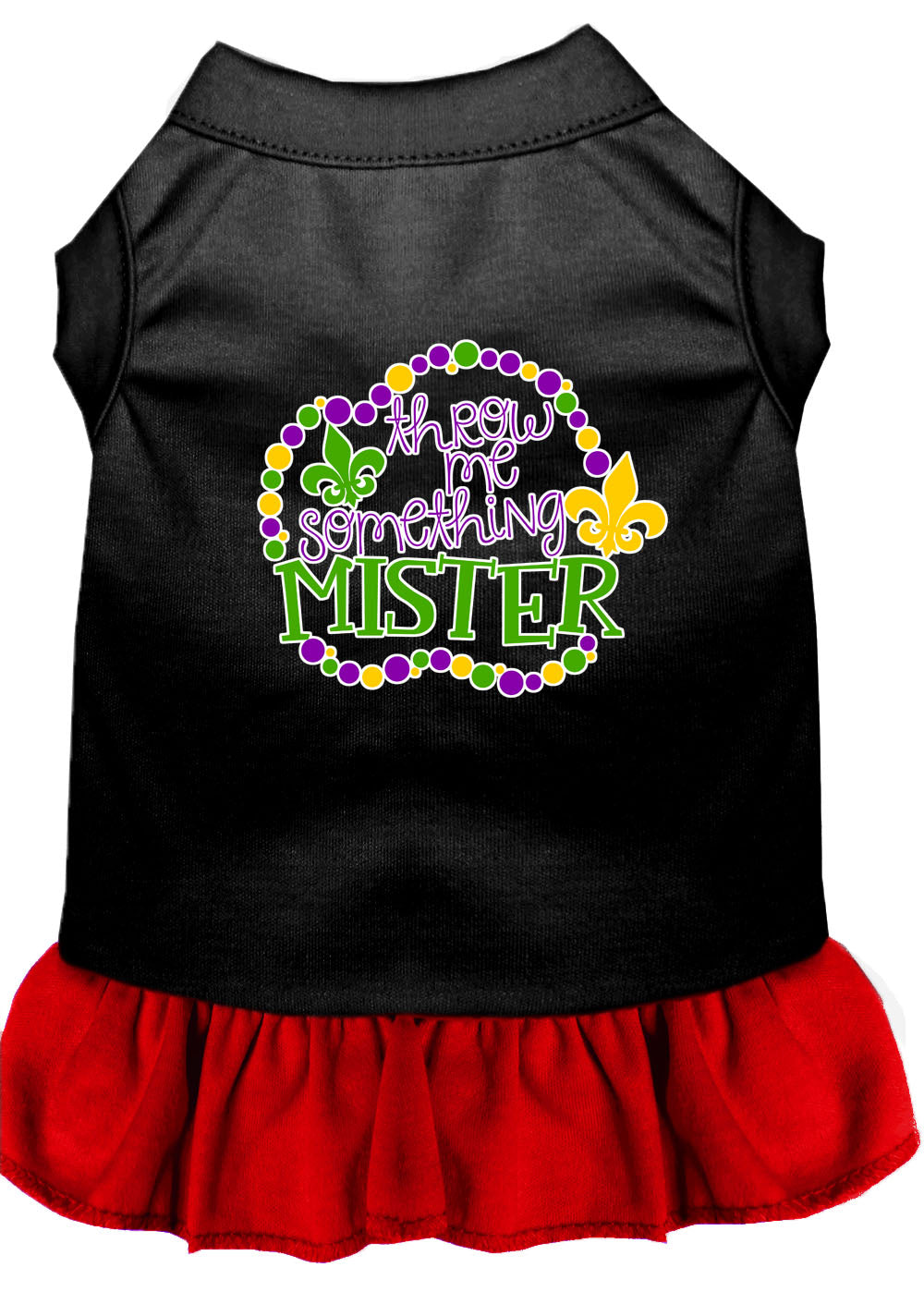 Pet Dress "Throw Me Something Mister"