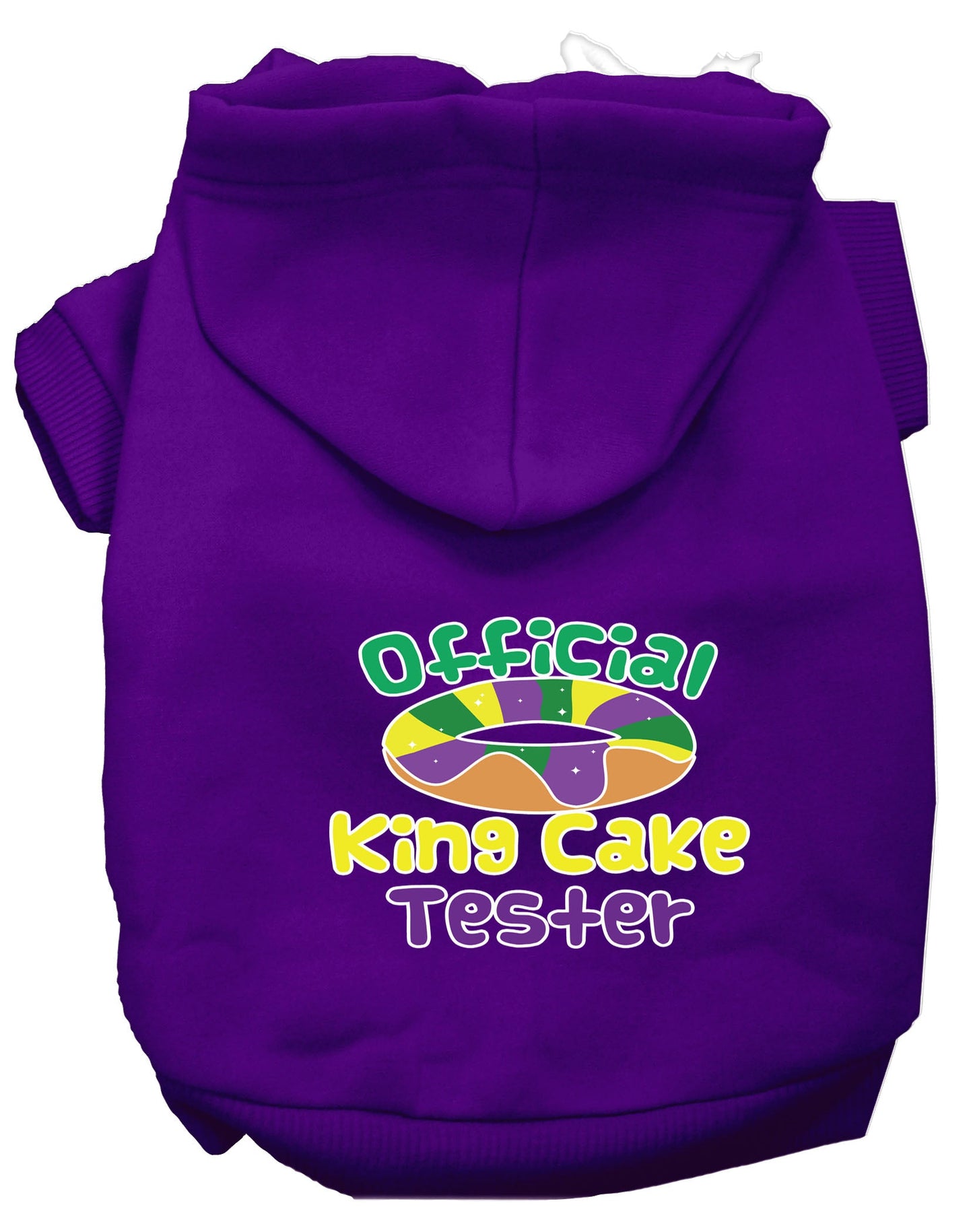 Pet Hoodie "King Cake Tester"