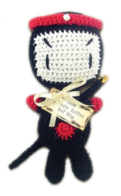 Miyagi Crocheted Knit Knack Pet Toy